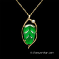 Lucky Leaf Maya Jadeite ston